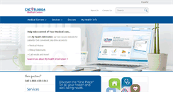 Desktop Screenshot of cacmedicalcenters.com